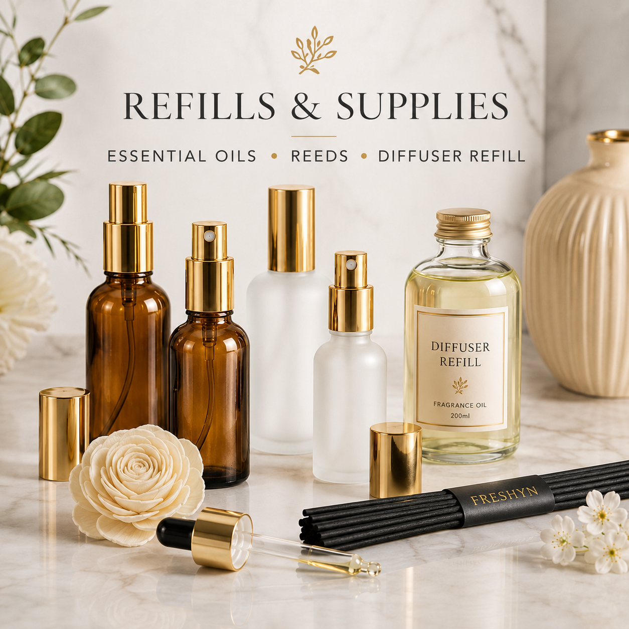 Refills and Supplies (Soon)