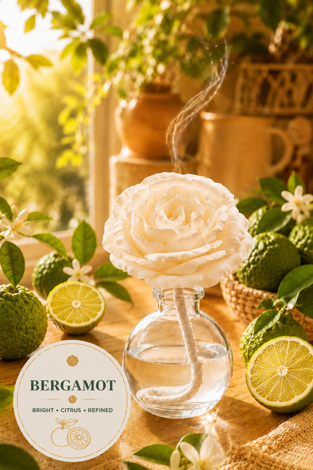 Rose Reed Diffuser – 3 fl oz (90 mL)
