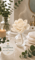 Spa Eucalyptus Flower or Rose Diffuser – 3.4 fl oz (100 mL)