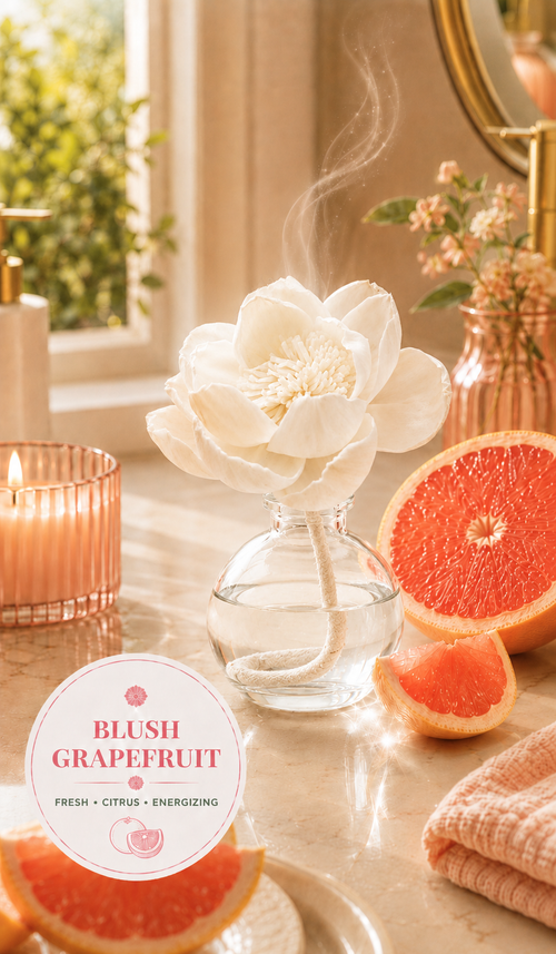 Blush Grapefruit Flower or Rose Diffuser – 3.4 fl oz (100 mL)