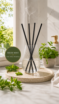 Fresh Mint Signature Reed Diffuser for Large Spaces – 34 fl oz (1 L)