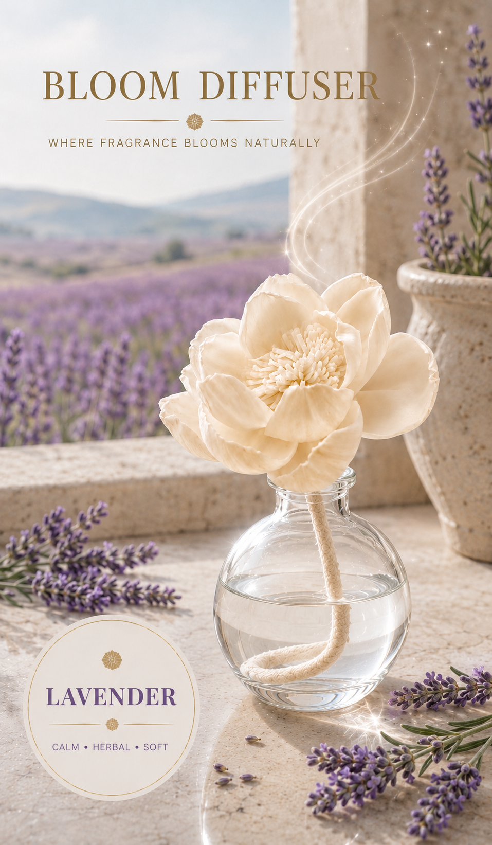 Floral Reed Diffuser – 3 fl oz (90 mL)