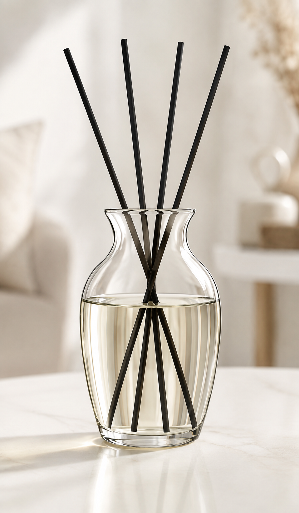 Signature Reed Diffuser for Medium Spaces – Clear - 16.91 fl oz (0.5 L)