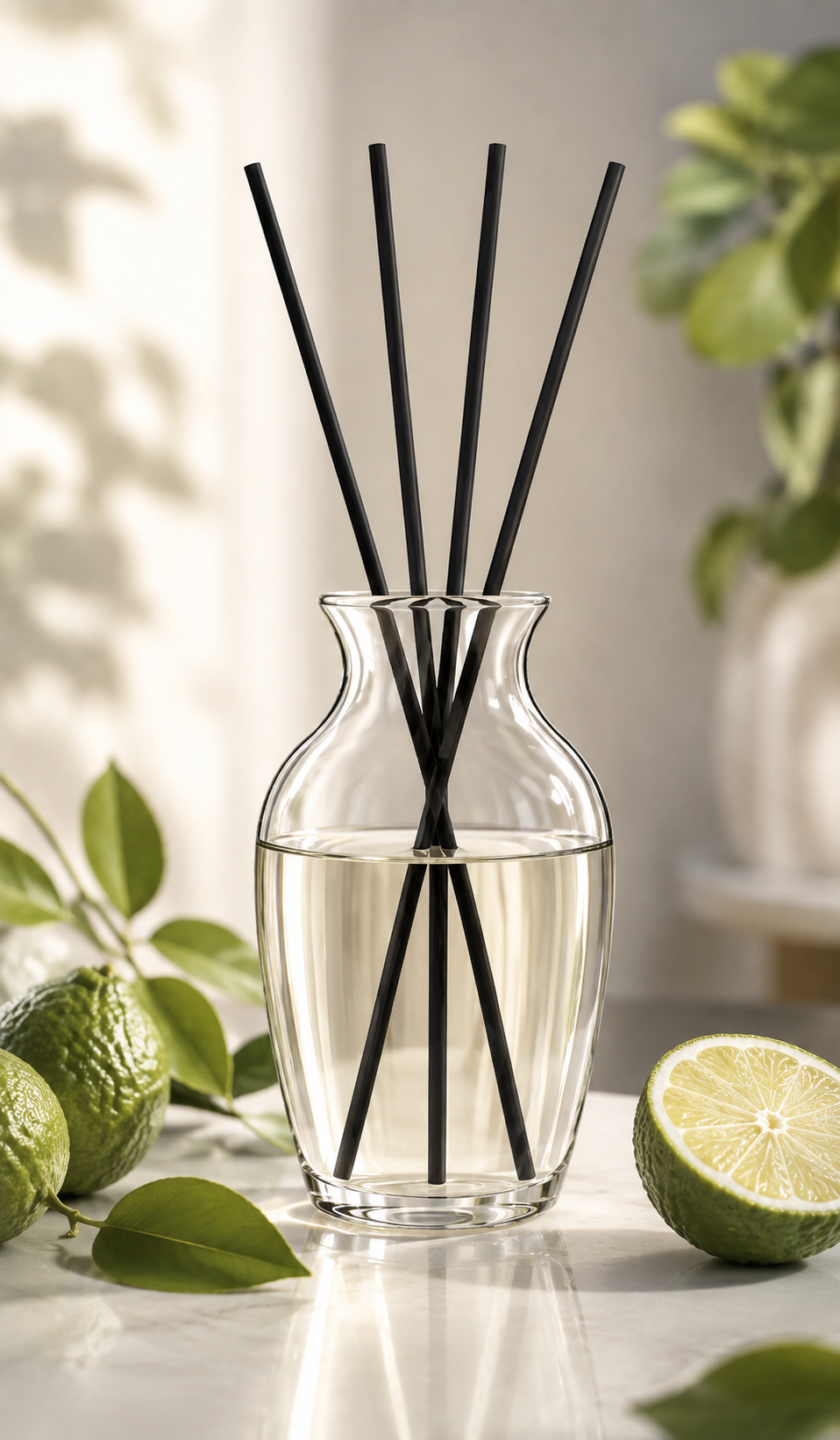 Signature Reed Diffuser for Medium Spaces – Clear - 16.91 fl oz (0.5 L)