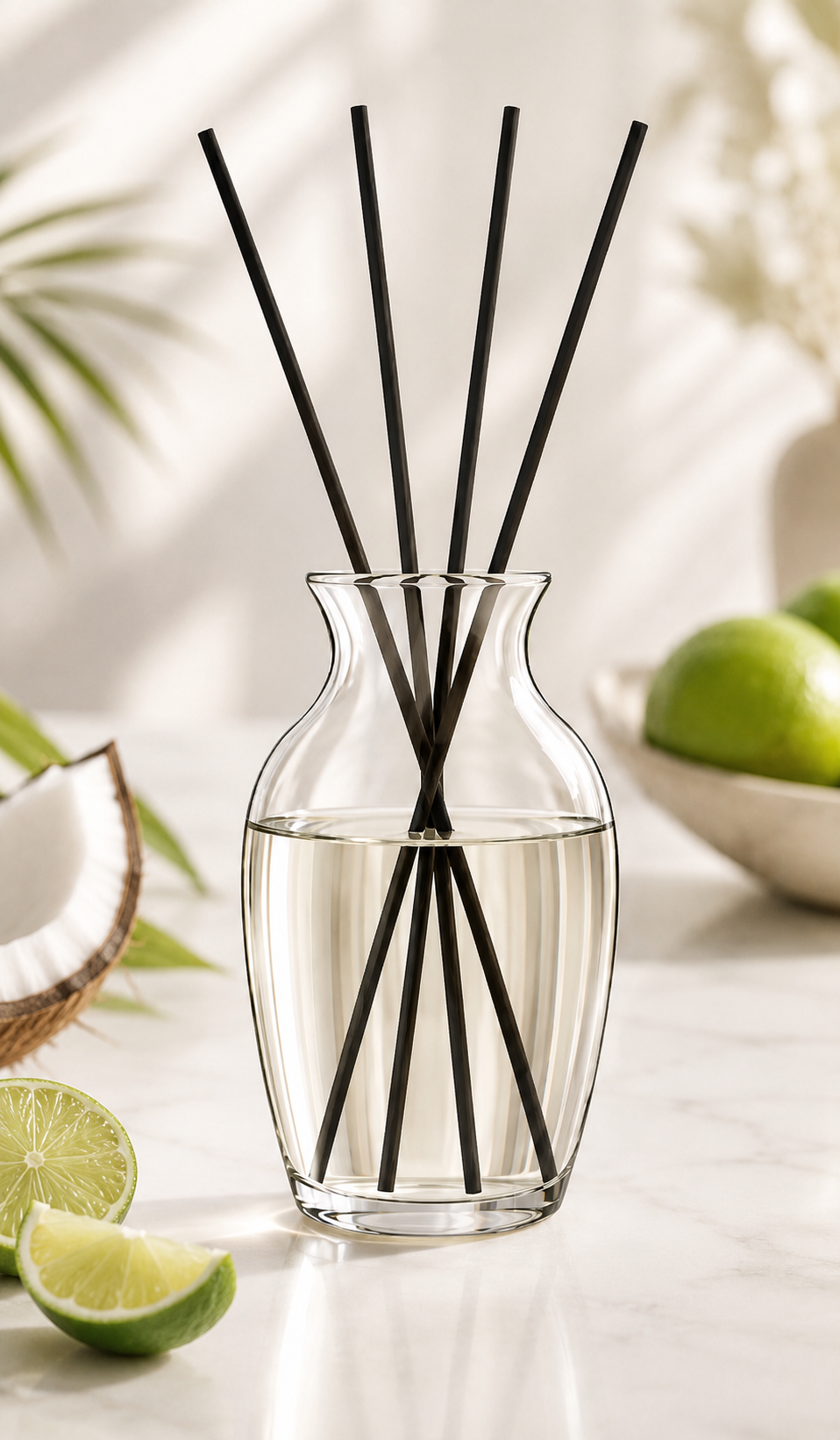 Signature Reed Diffuser for Medium Spaces – Clear - 16.91 fl oz (0.5 L)