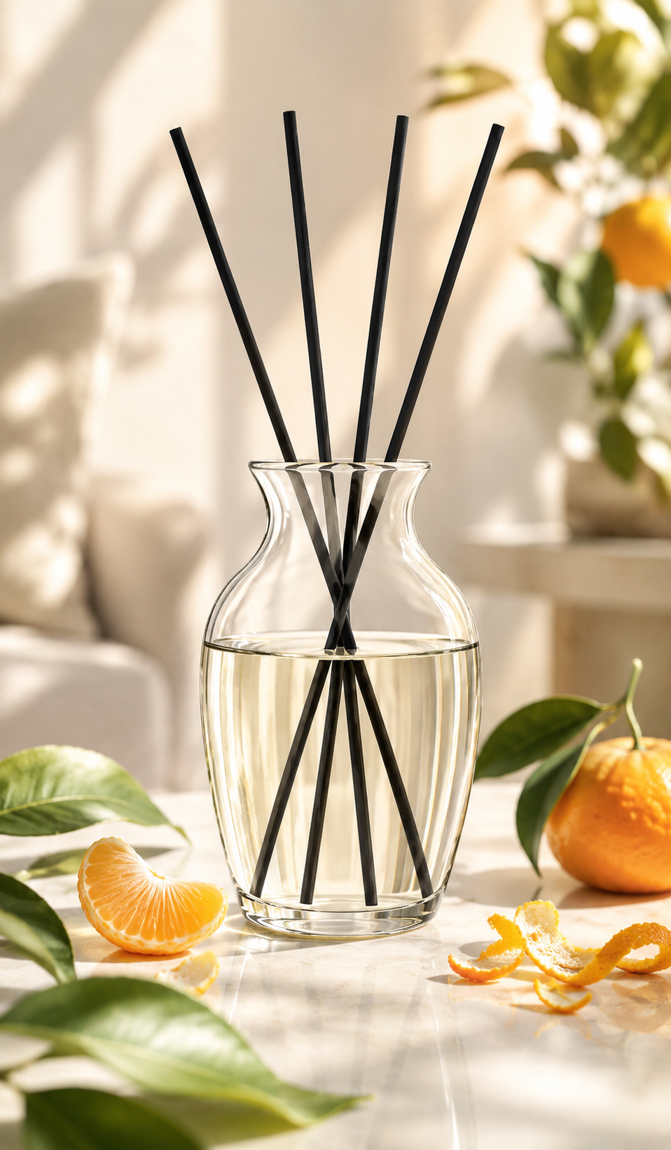 Signature Reed Diffuser for Medium Spaces – Clear - 16.91 fl oz (0.5 L)