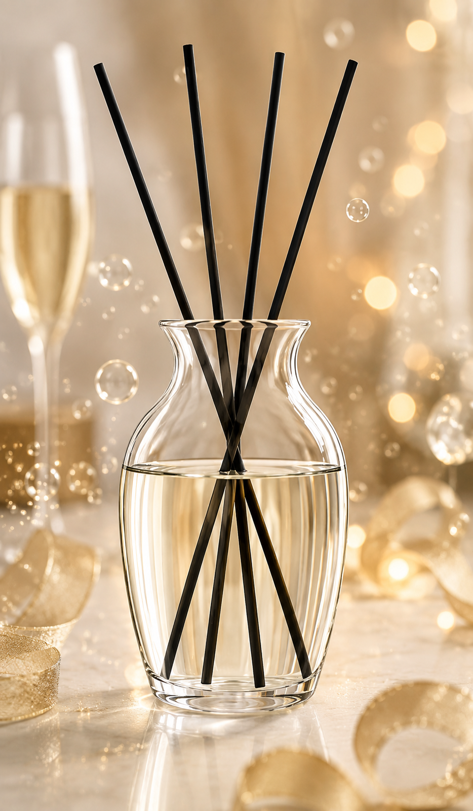 Signature Reed Diffuser for Medium Spaces – Clear - 16.91 fl oz (0.5 L)