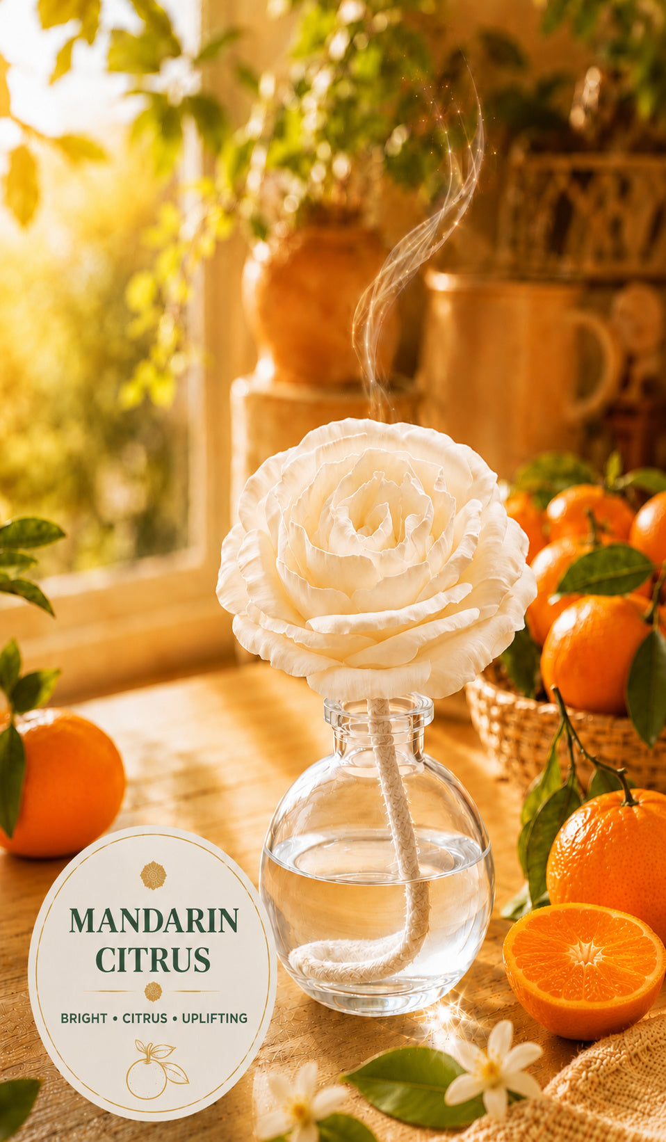 Rose Reed Diffuser – 3 fl oz (90 mL)