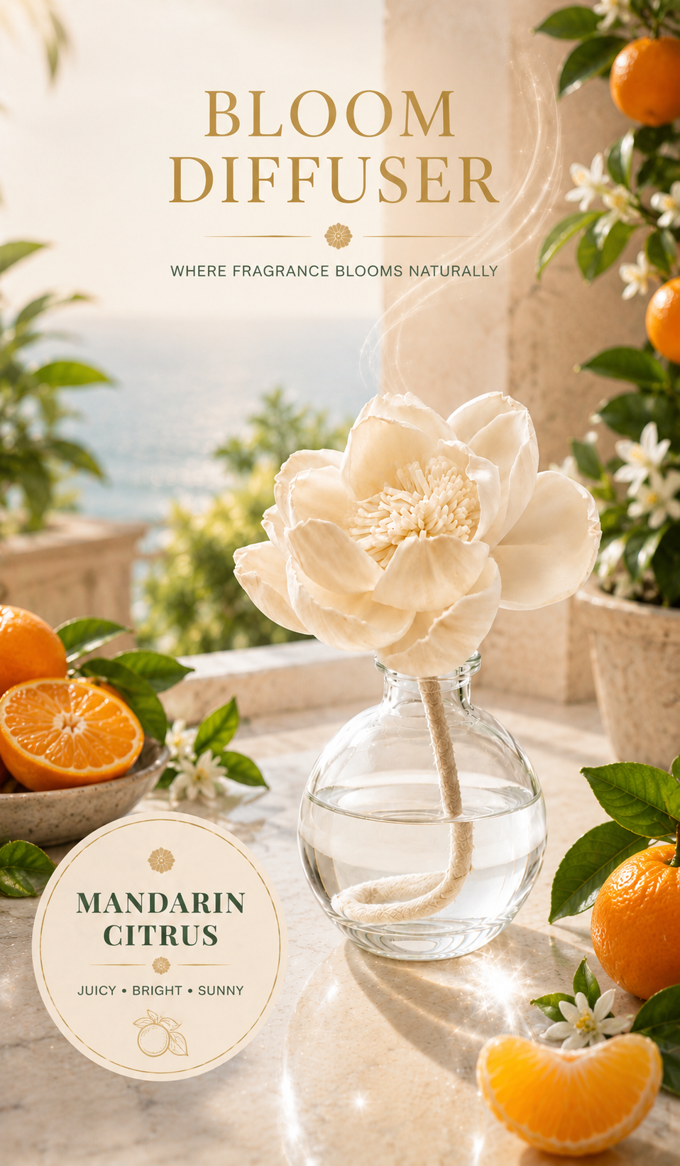 Floral Reed Diffuser – 3 fl oz (90 mL)