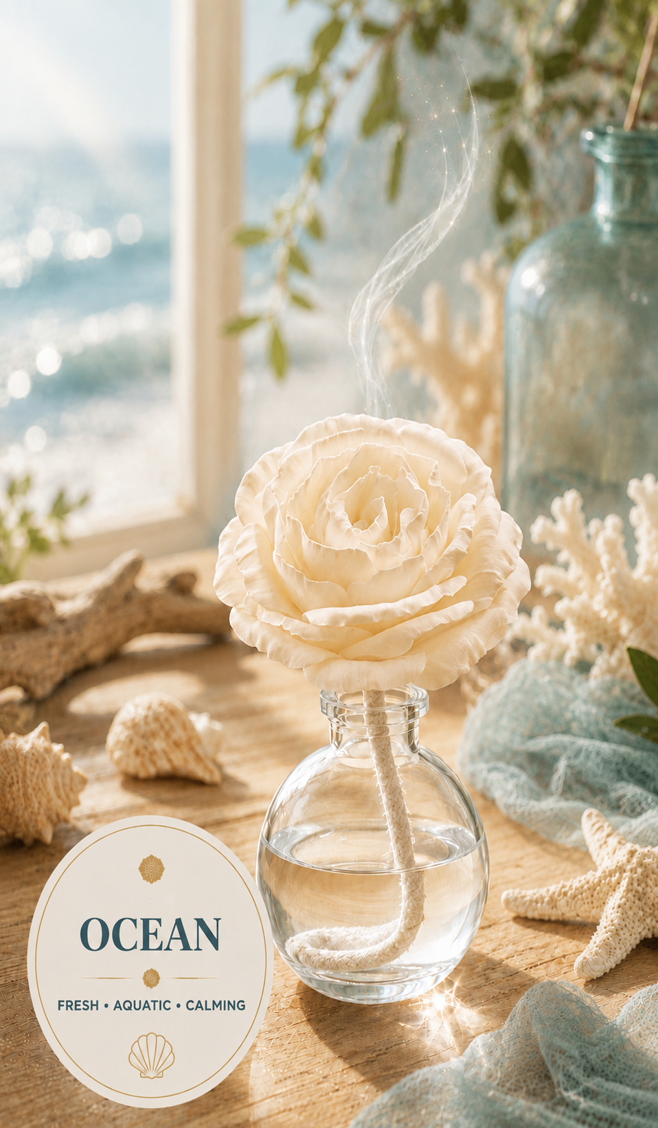 Rose Reed Diffuser – 3 fl oz (90 mL)