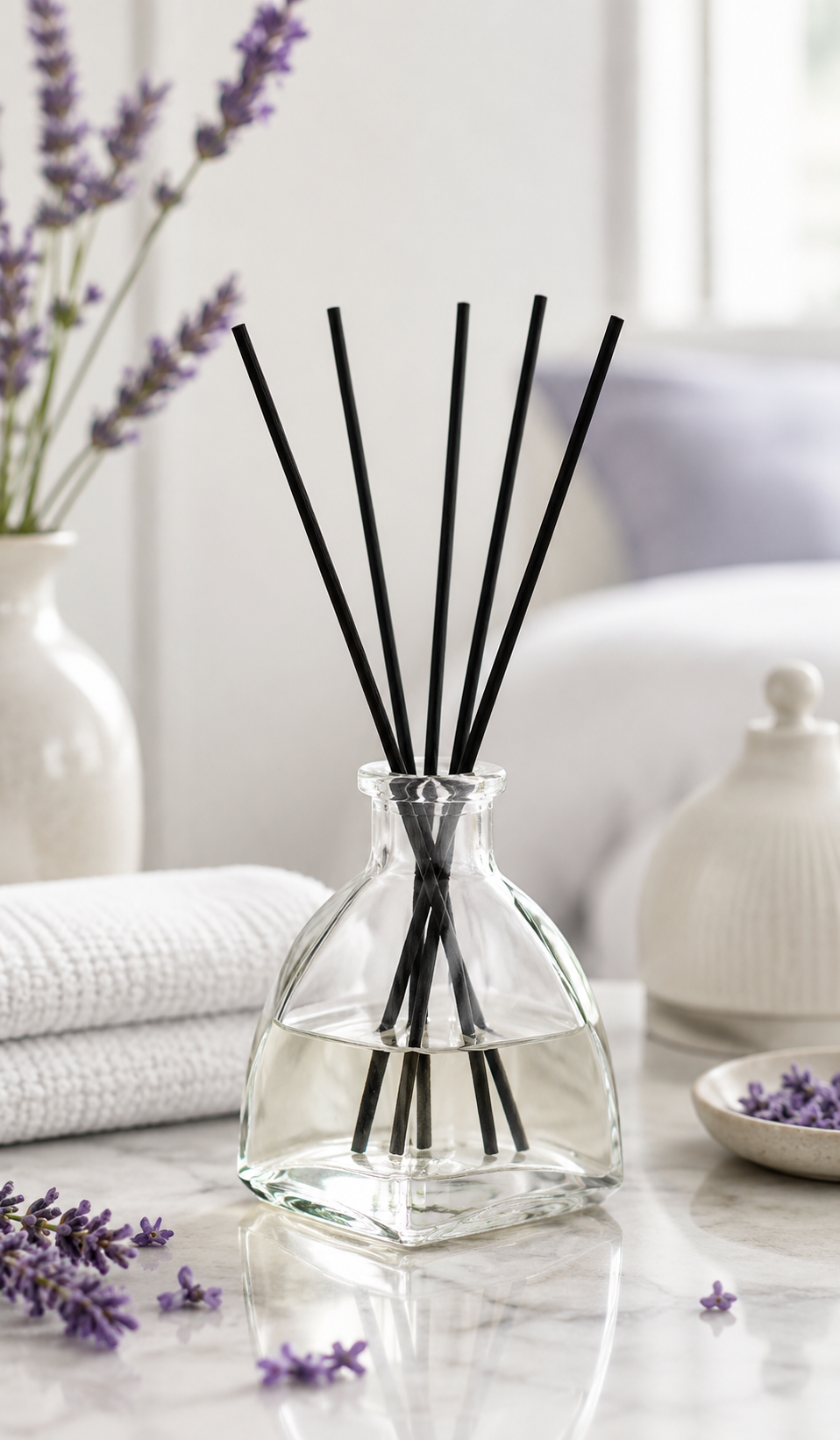 Signature Reed Diffuser for Small Spaces – Clear - 1.69 fl oz (50 ML)
