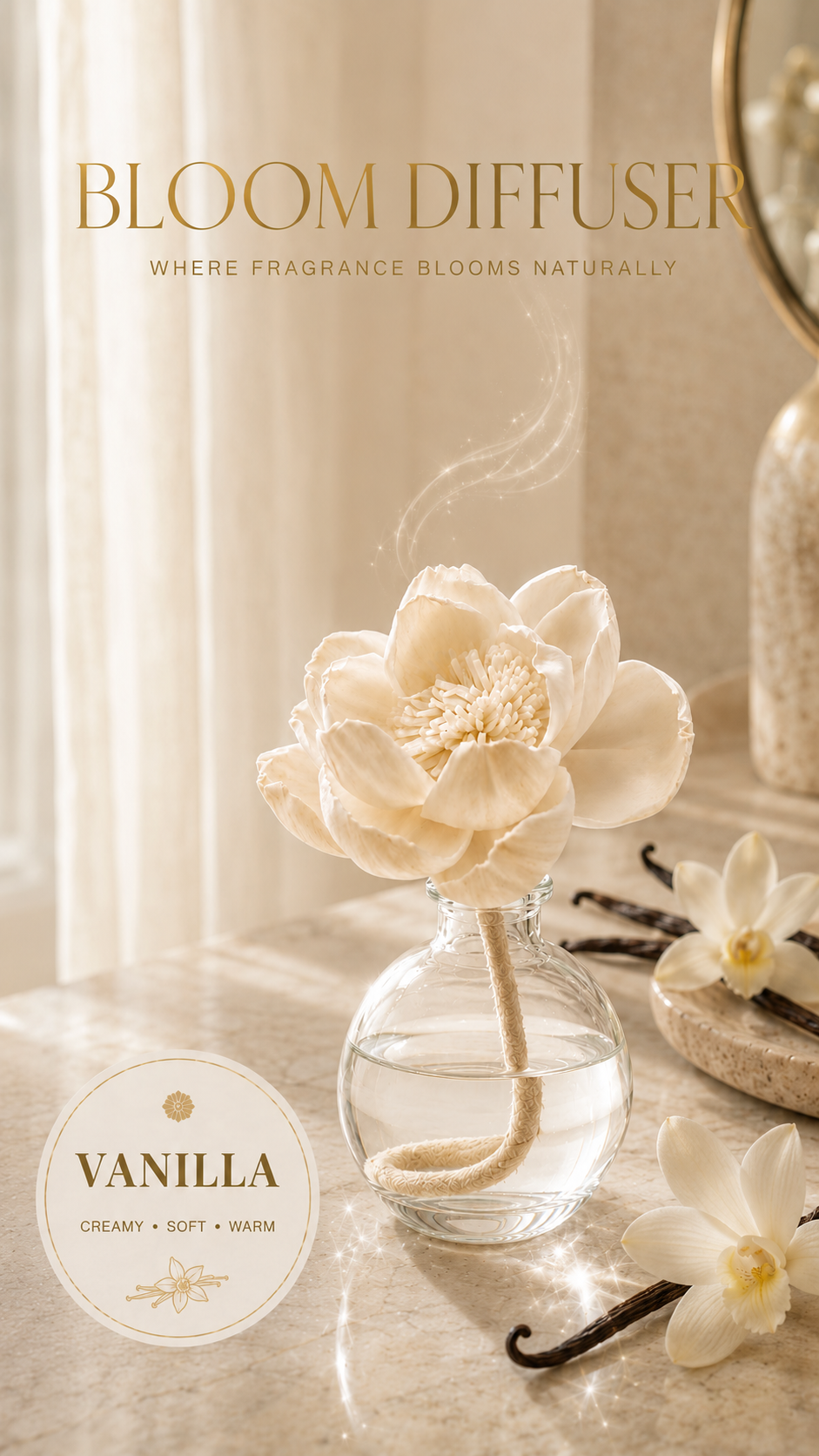 Floral Reed Diffuser – 3 fl oz (90 mL)